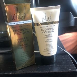Whish exfoliating foot mask